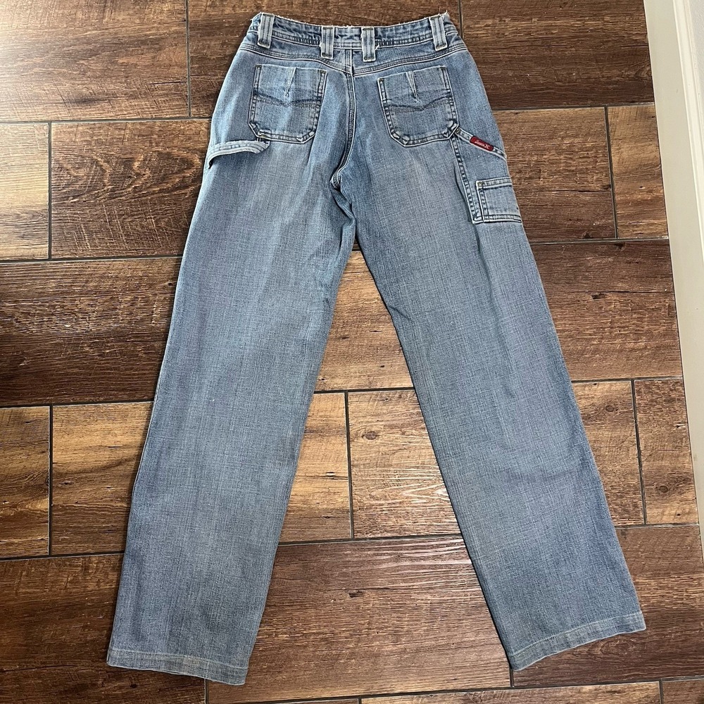 Cruel Jackson 20X Girl 1/2X34 Low Rise Denim Jeans Carpenter Vintage Y2K 90s - Picture 3 of 13